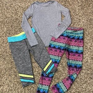 girls athletic outfit